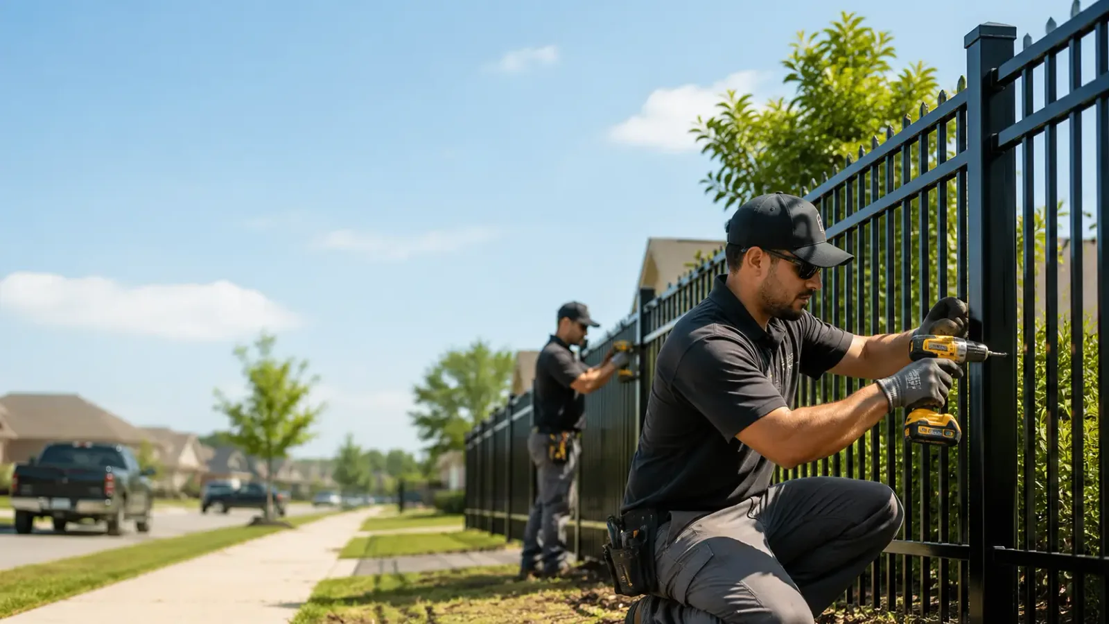 Metal Fence Installation in West Columbia, WV